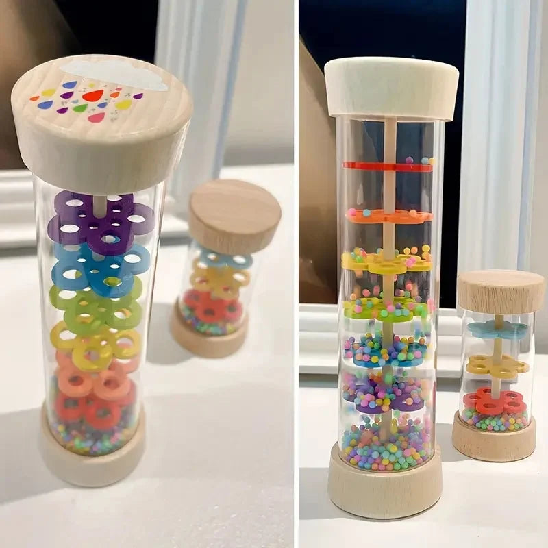 Wooden Rain Sound Tube