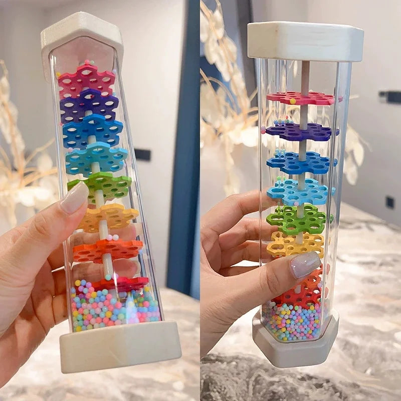 Wooden Rain Sound Tube