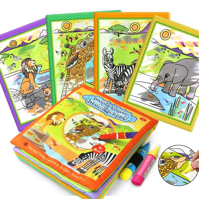 Coolplay  Magic Water Drawing Book Coloring Book