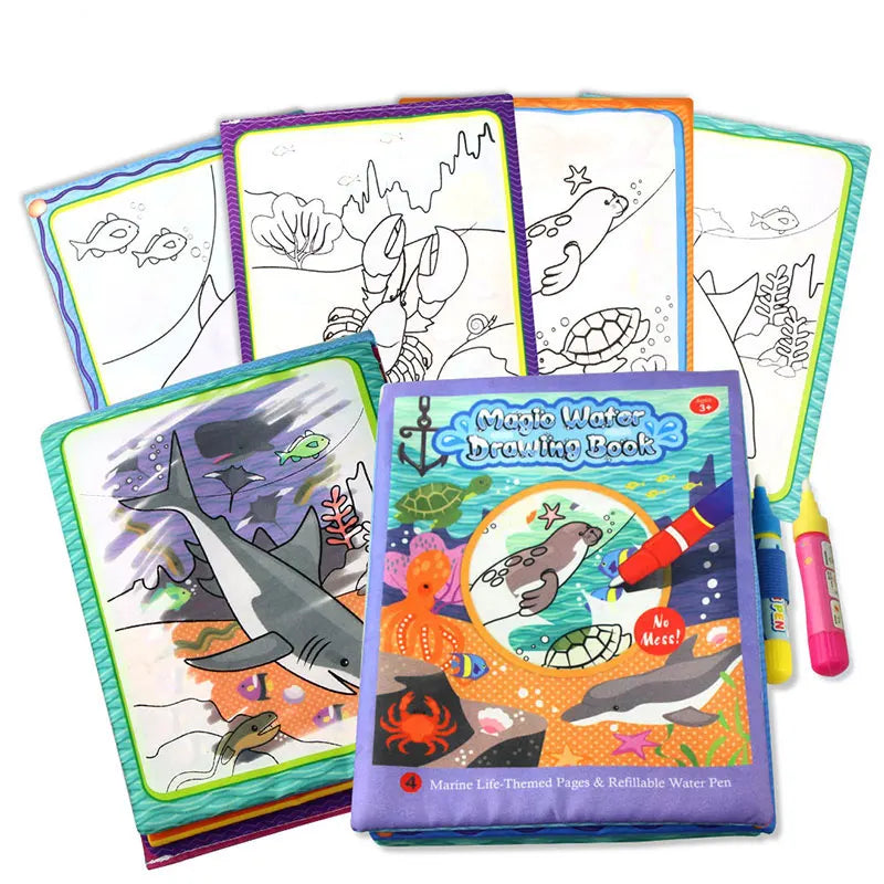 Coolplay  Magic Water Drawing Book Coloring Book