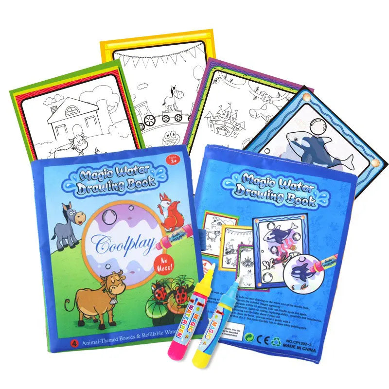 Coolplay  Magic Water Drawing Book Coloring Book