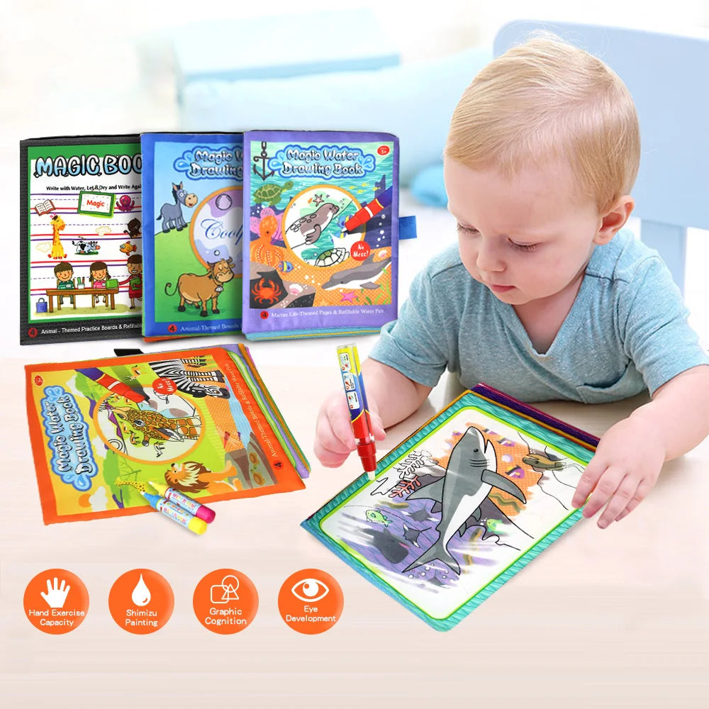 Coolplay  Magic Water Drawing Book Coloring Book