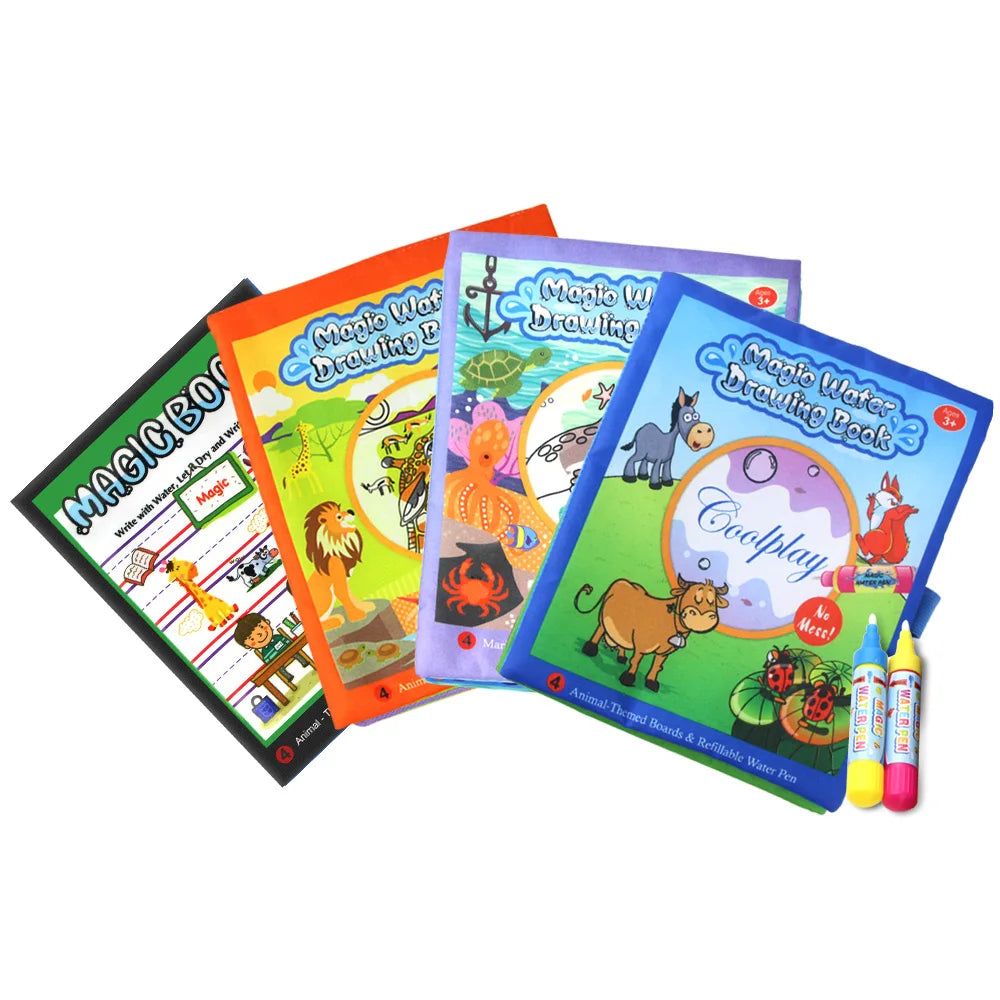 Coolplay  Magic Water Drawing Book Coloring Book
