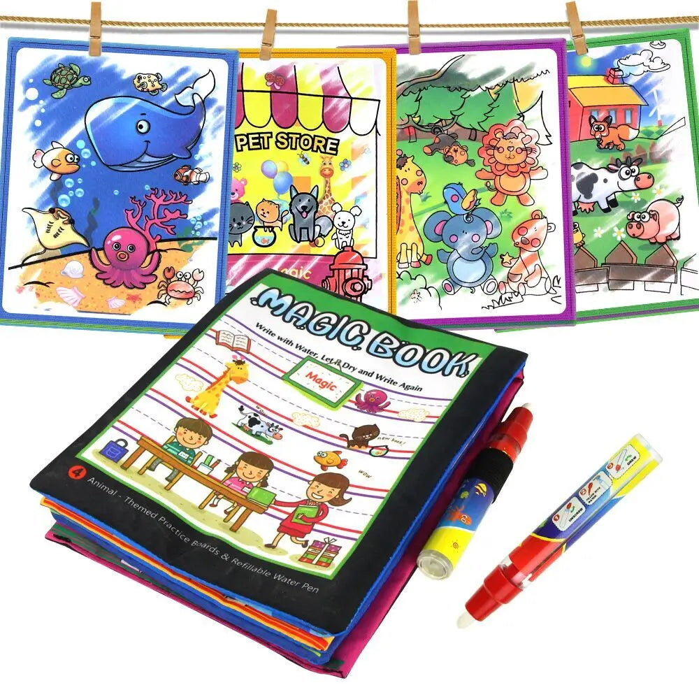 Coolplay  Magic Water Drawing Book Coloring Book
