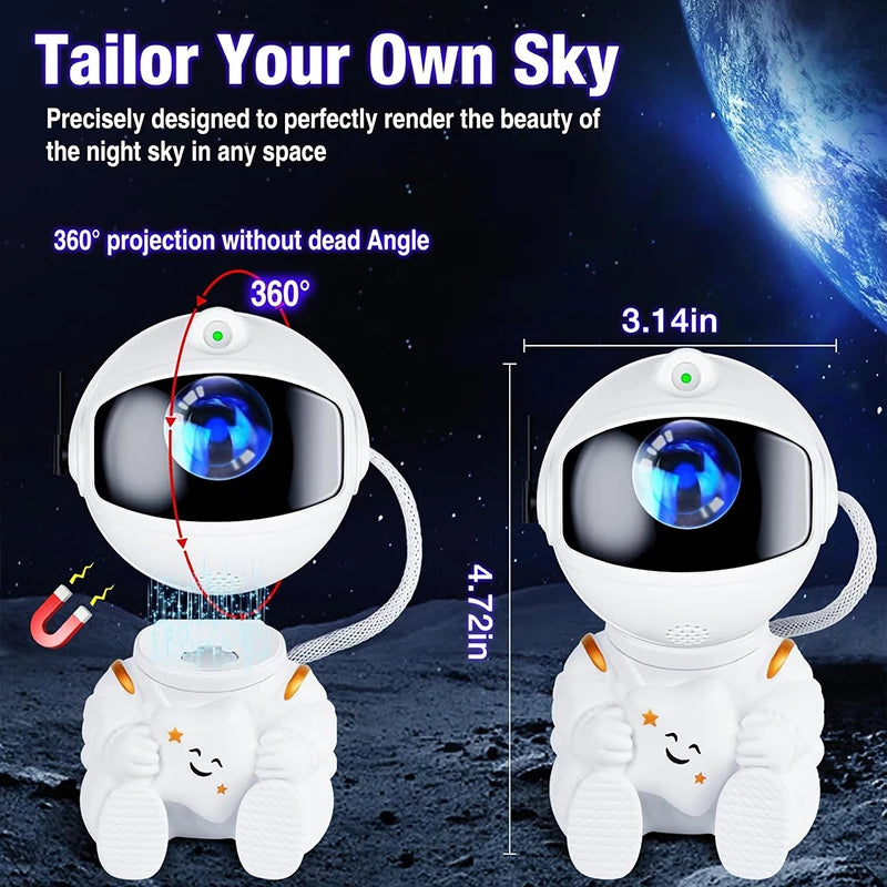 Astronaut Galaxy -Stars Projectors Lamp