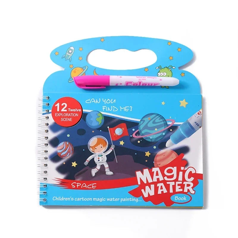 Magical Water Painting Book