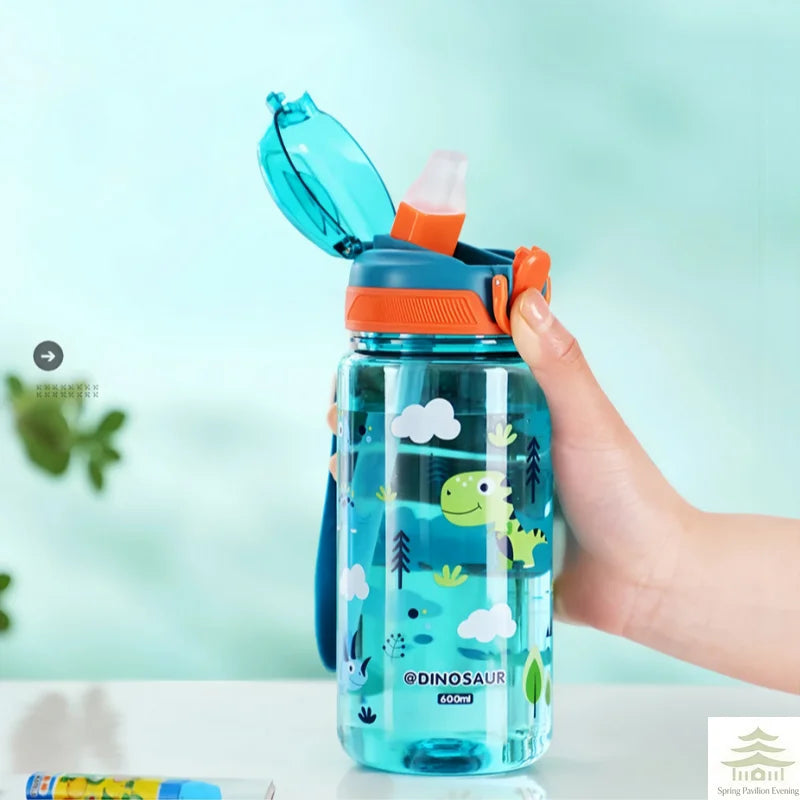 Dinosaur Water Bottle For Kids -600ml