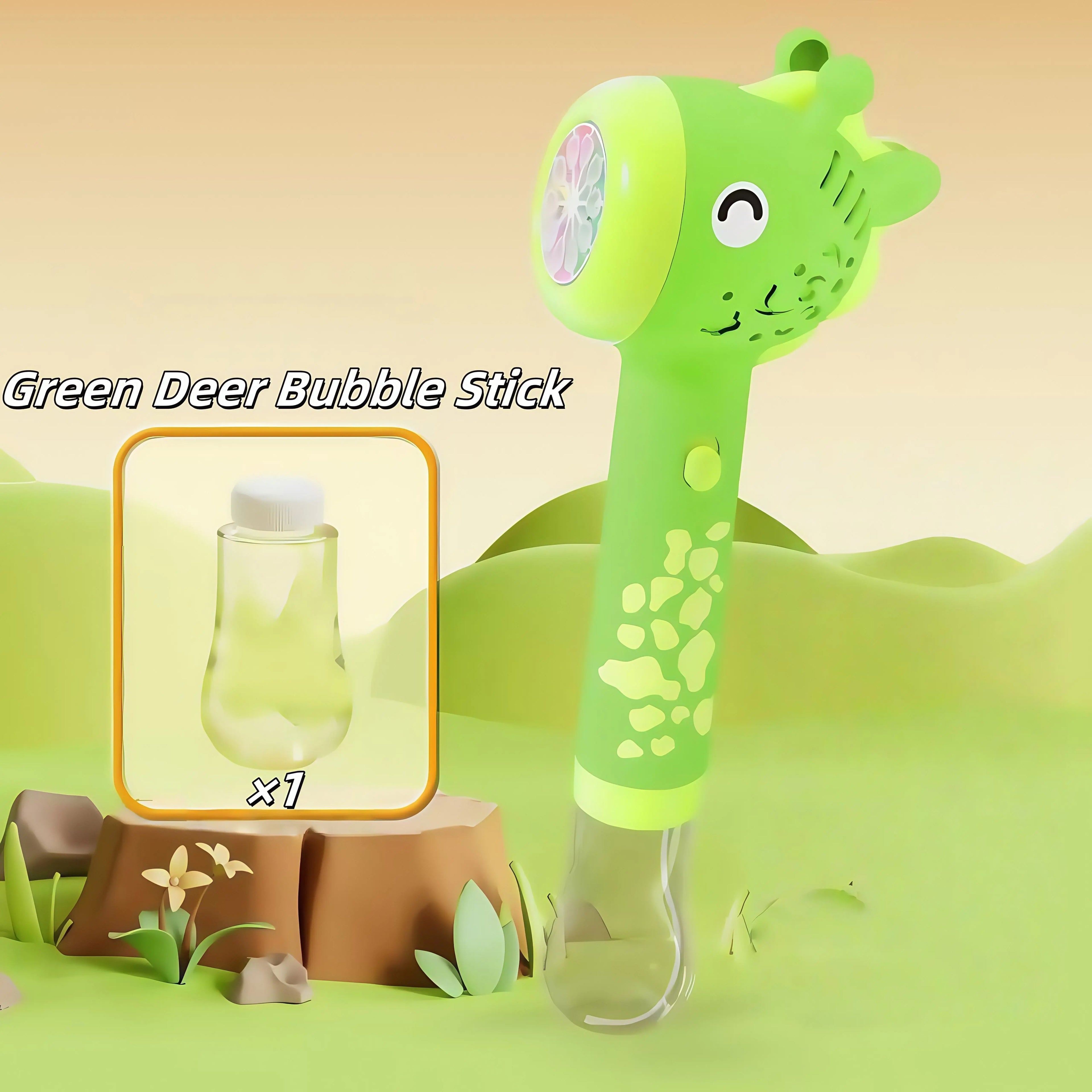 Dinosaur Giraffe Bubble Blowing Machine