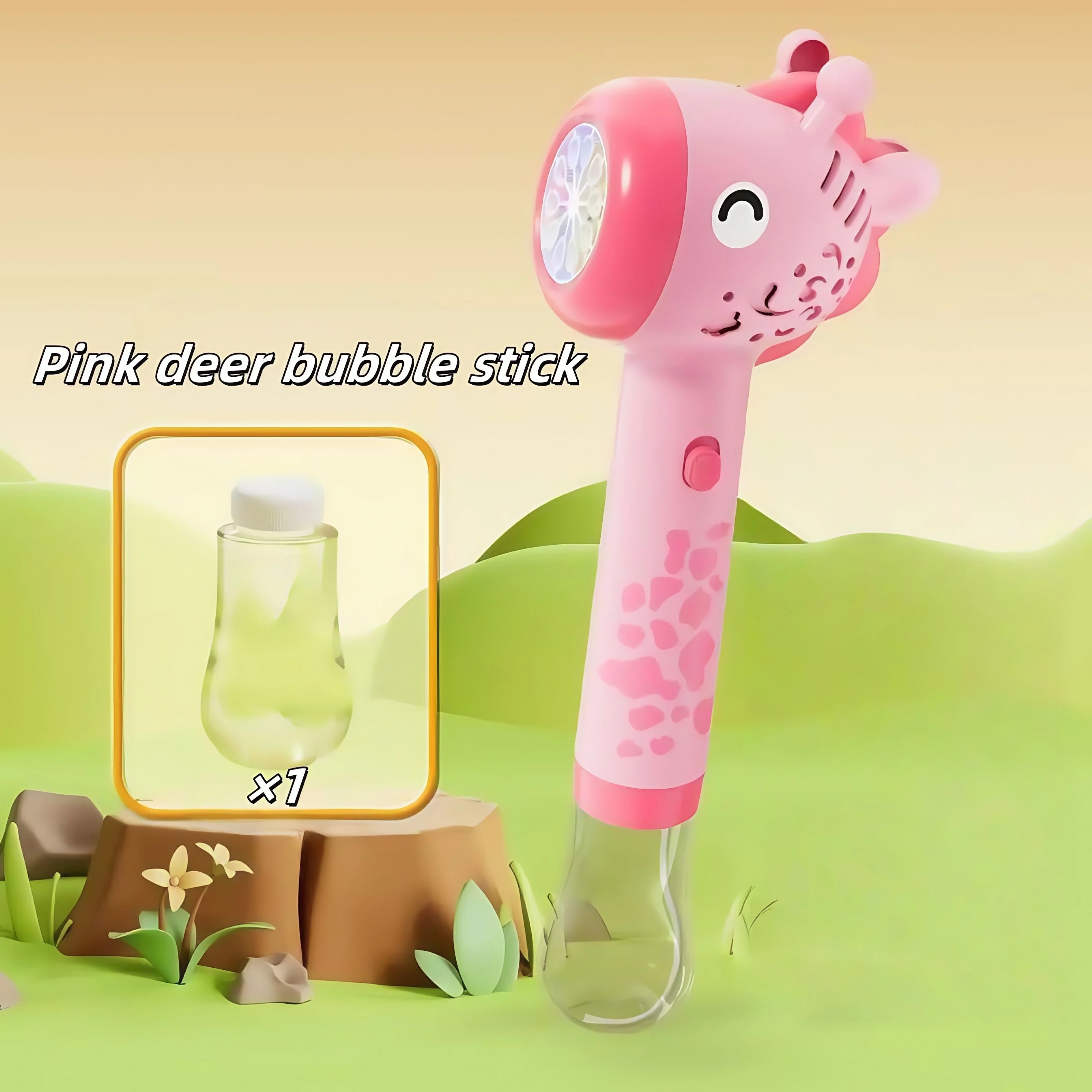 Dinosaur Giraffe Bubble Blowing Machine