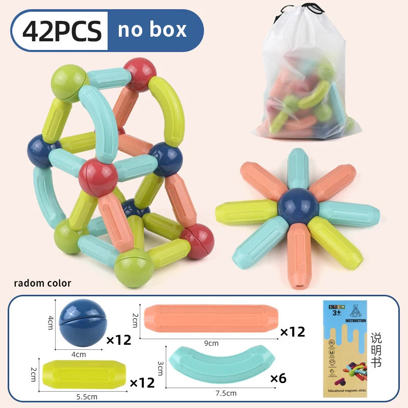 Magnetic Blocks Set Toys for Kids