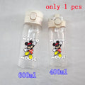 Plastic Water Bottle Portable Transparent