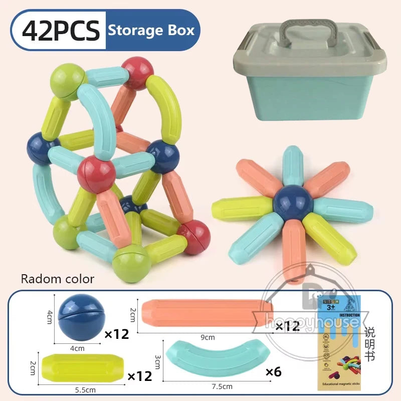 Magnetic Blocks Set Toys for Kids