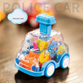 Transparent Move Gear Car