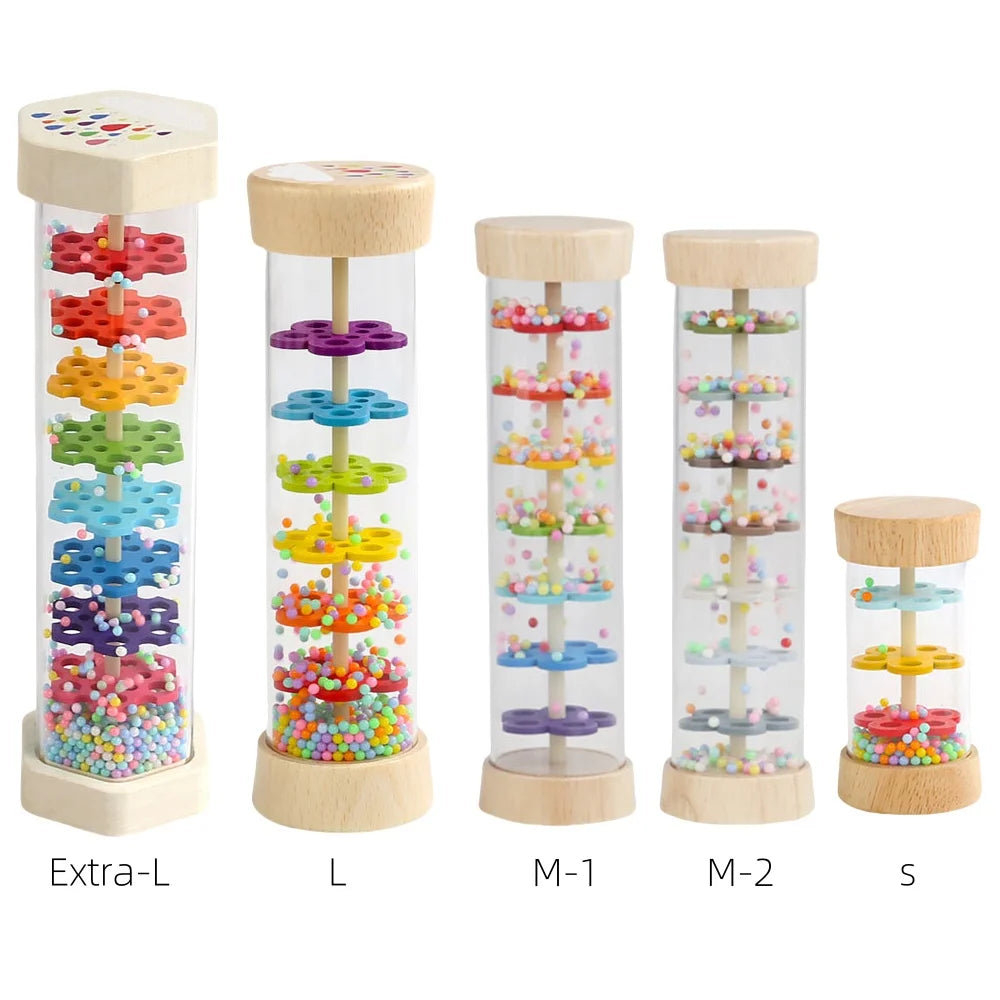 Wooden Rain Sound Tube