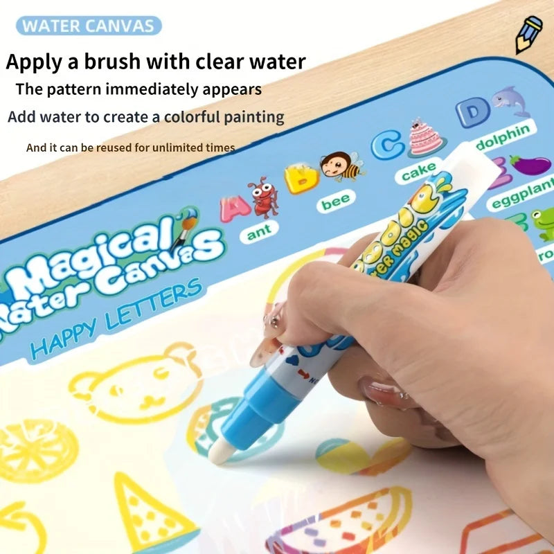 Magic Water Drawing Mat Coloring Doodle -100x80CM