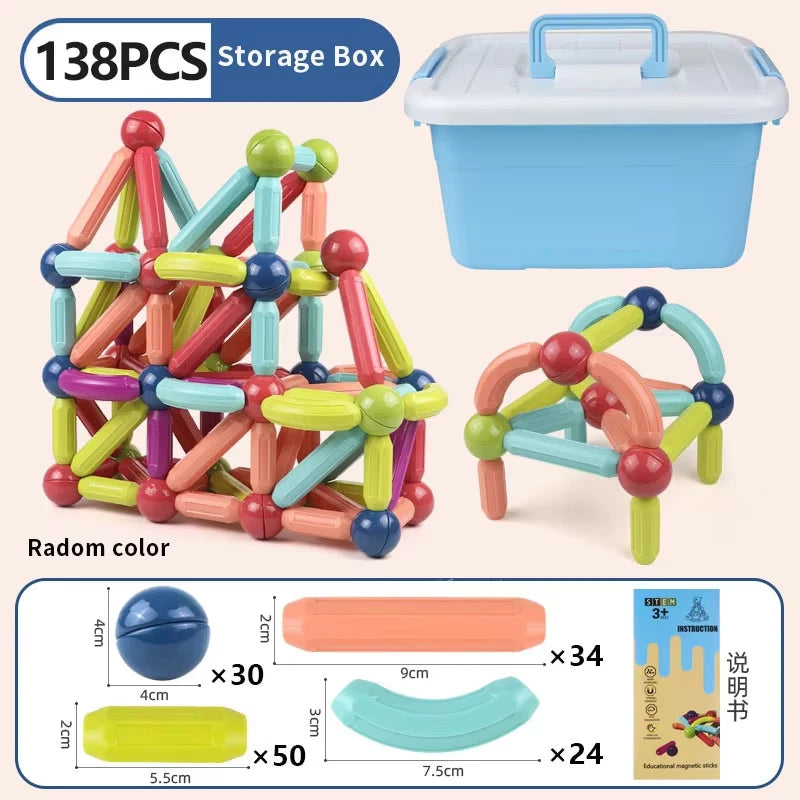 Magnetic Blocks Set Toys for Kids