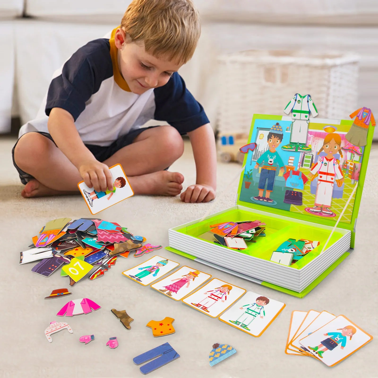 Magnetic Puzzle Book- Brain Training Games