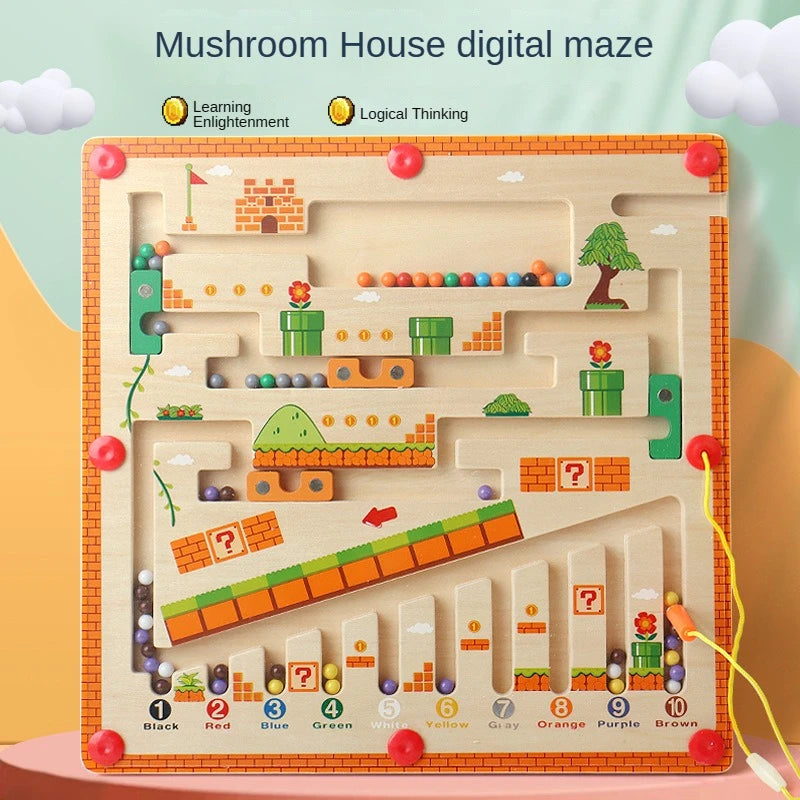 Children Magnetic  Puzzle Activity Board