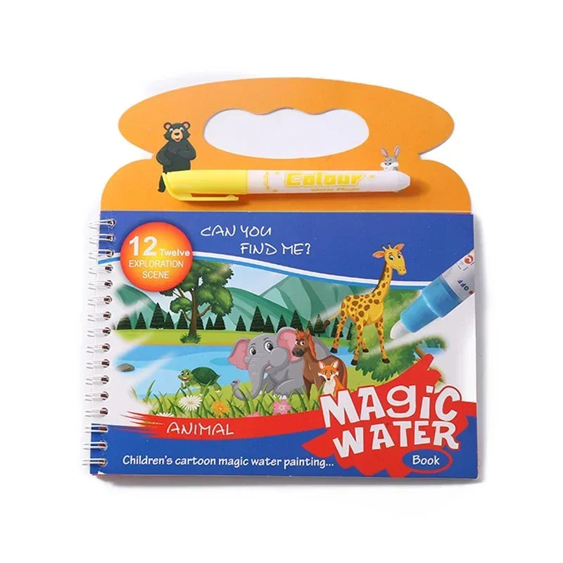 Magical Water Painting Book