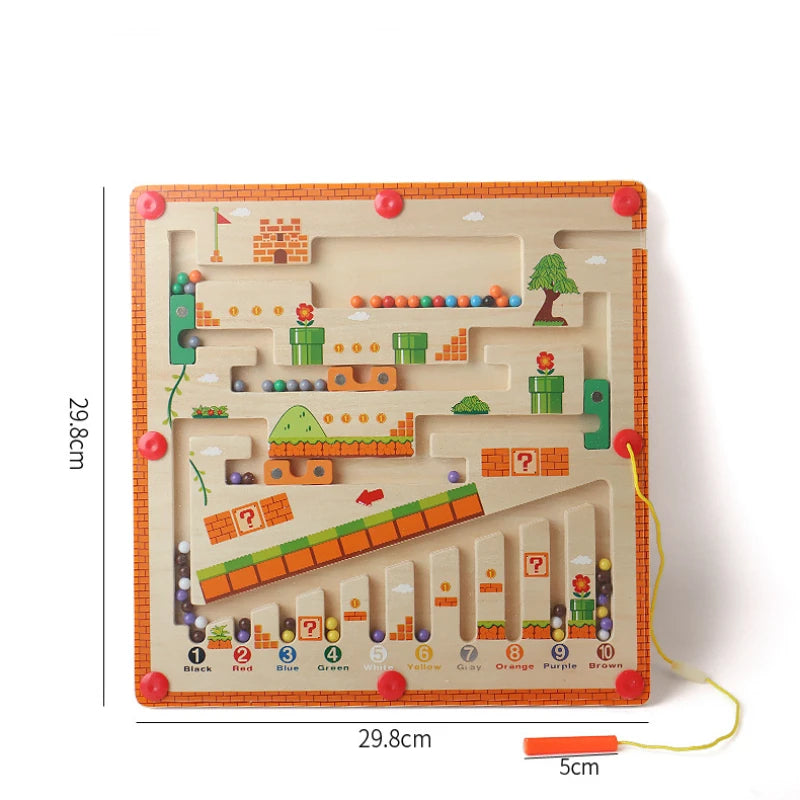 Children Magnetic  Puzzle Activity Board