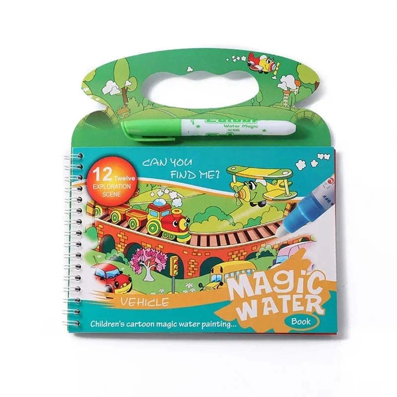 Magical Water Painting Book