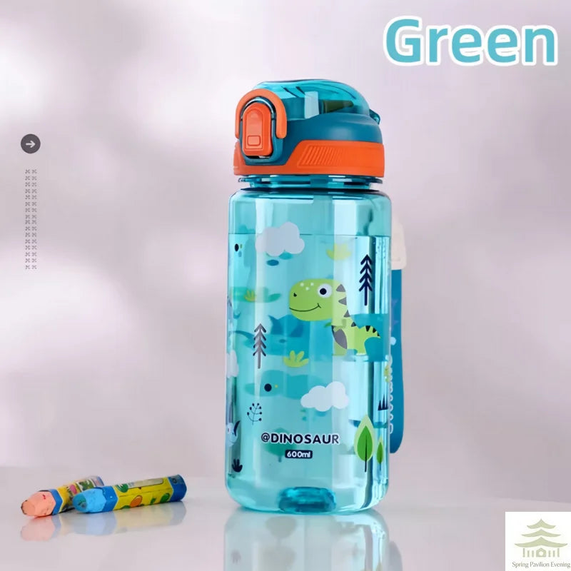 Dinosaur Water Bottle For Kids -600ml
