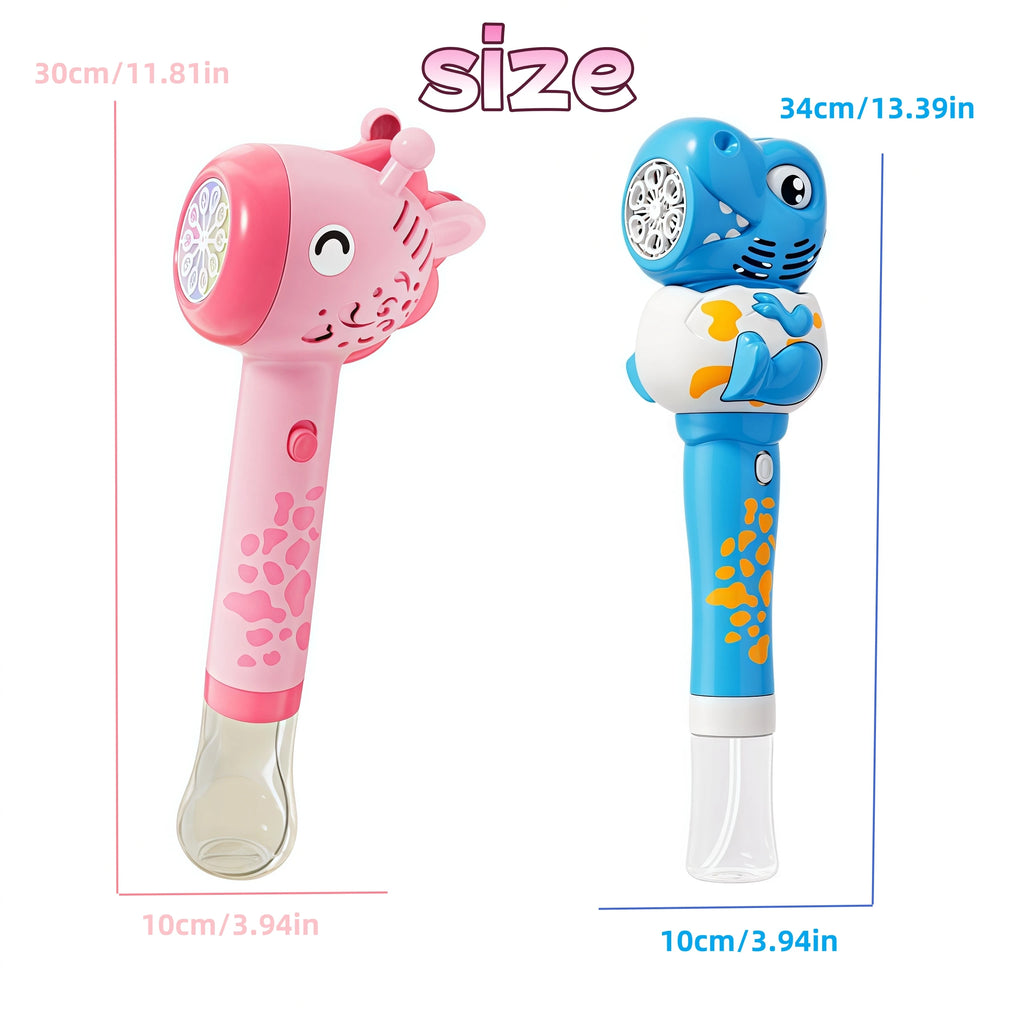 Dinosaur Giraffe Bubble Blowing Machine