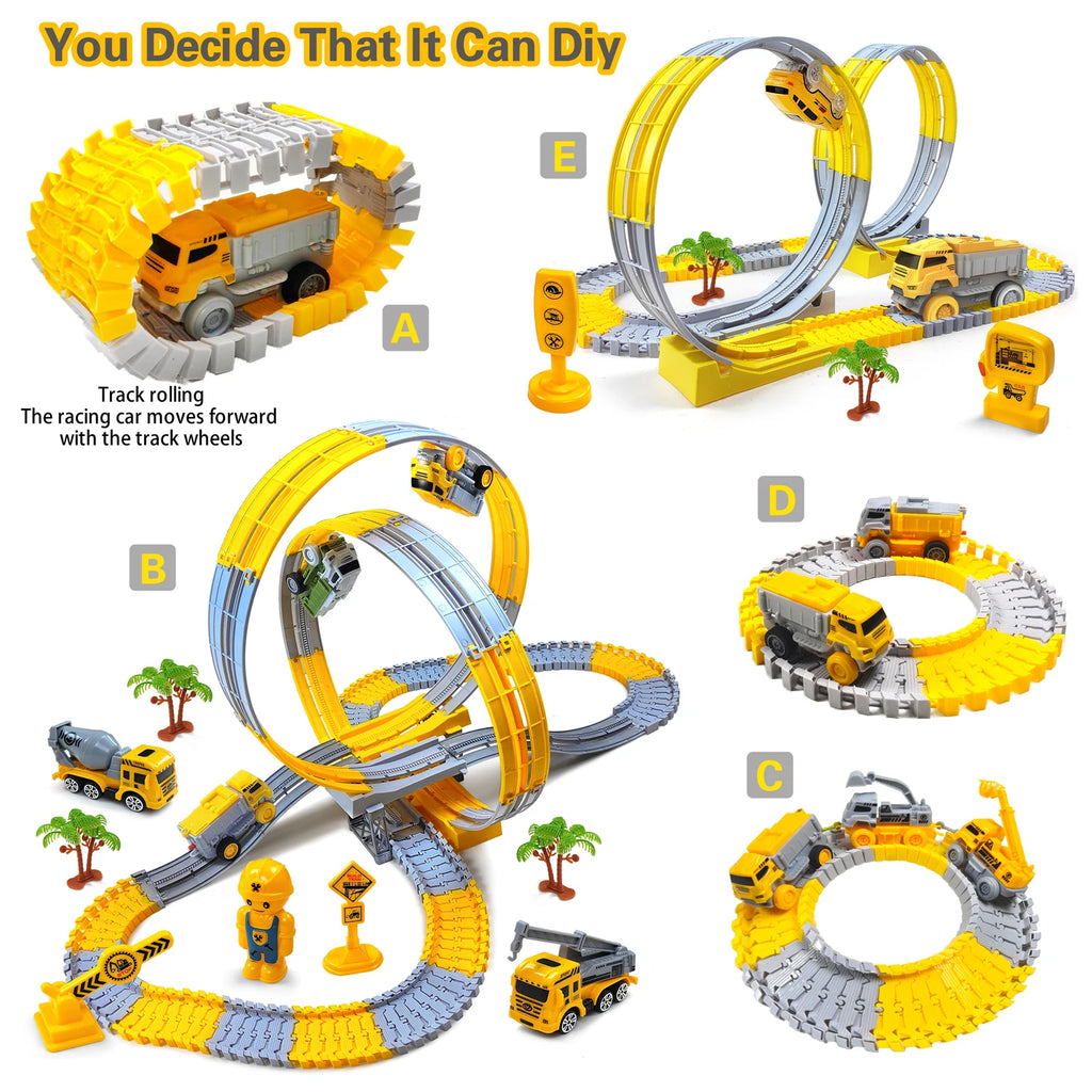 Magic Climbing  Electric Track Toy