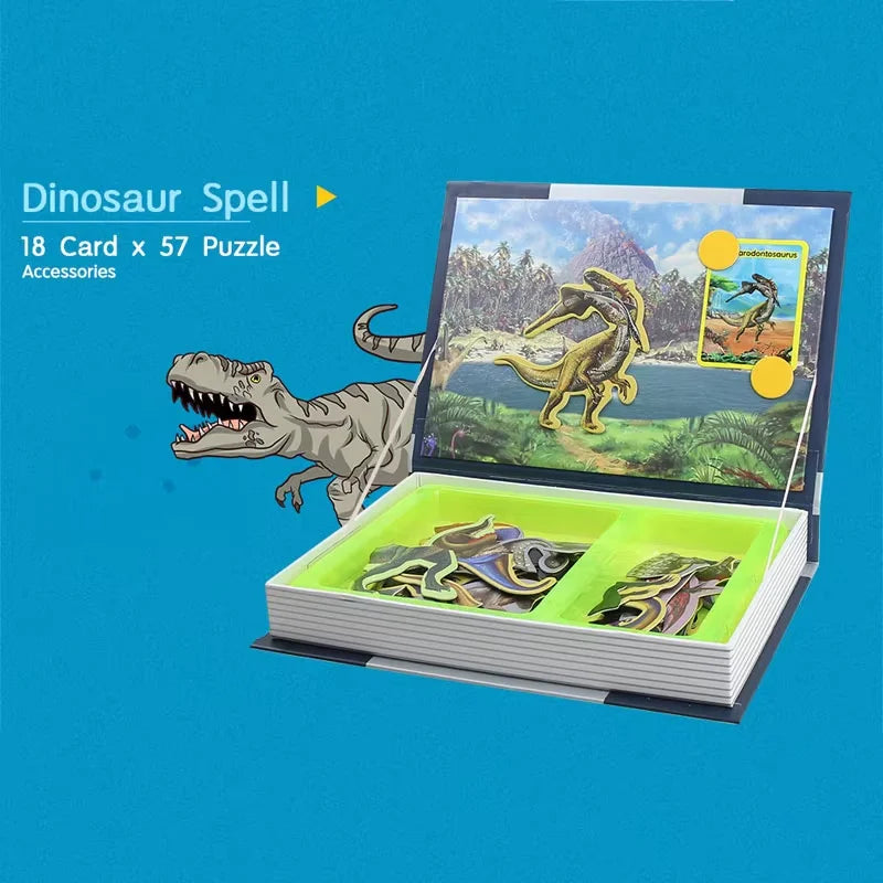 Magnetic Puzzle Book- Brain Training Games