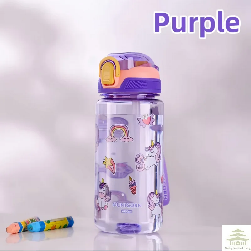 Dinosaur Water Bottle For Kids -600ml