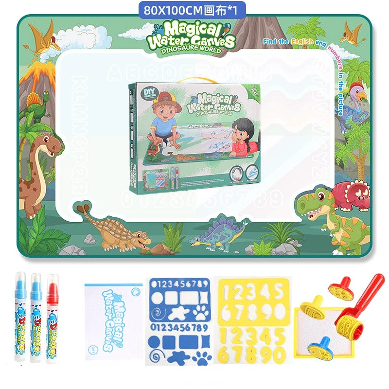 Magic Water Drawing Mat Coloring Doodle -100x80CM