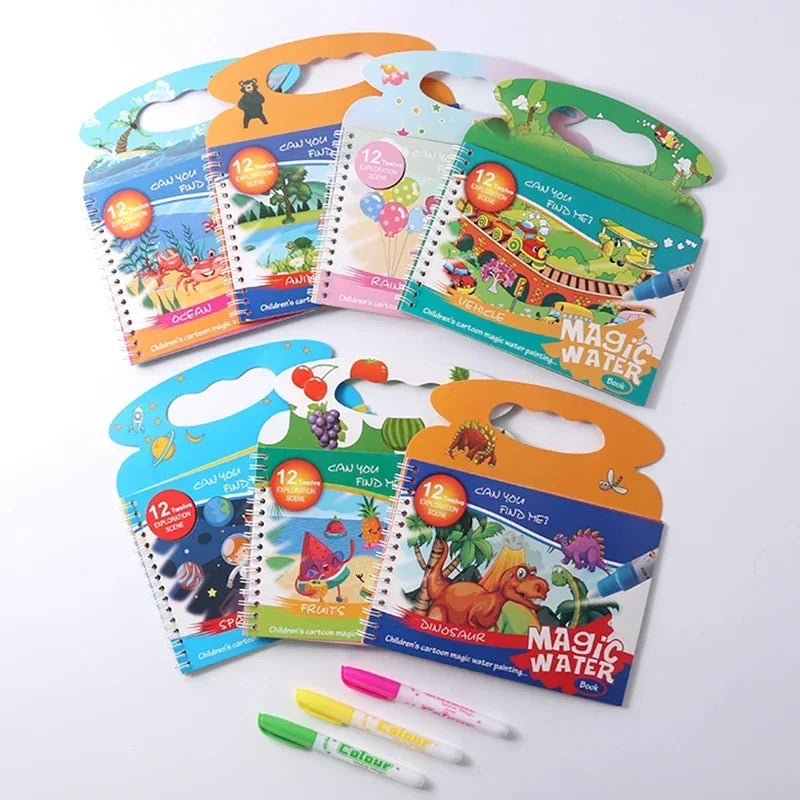 Magical Water Painting Book