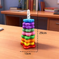 Baby Rotating Rainbow Tower  Puzzle
