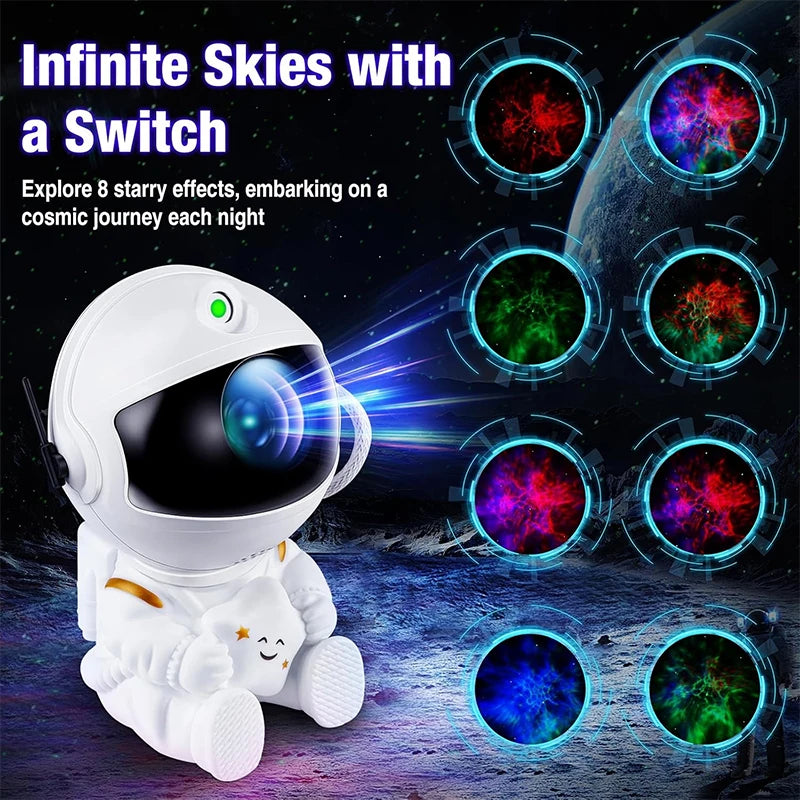 Astronaut Galaxy -Stars Projectors Lamp