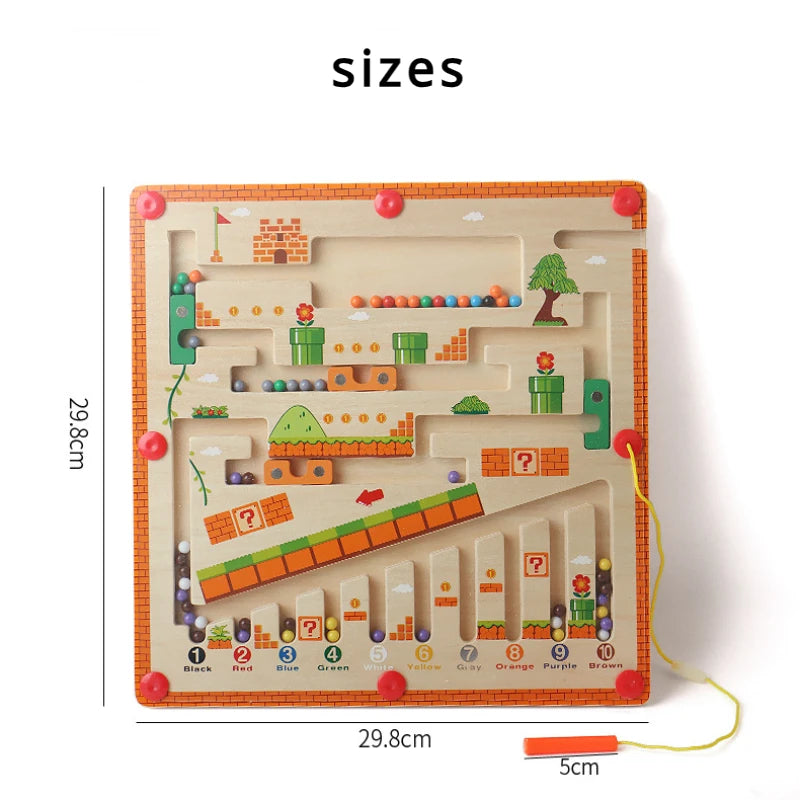 Children Magnetic  Puzzle Activity Board