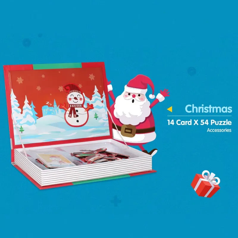 Magnetic Puzzle Book- Brain Training Games