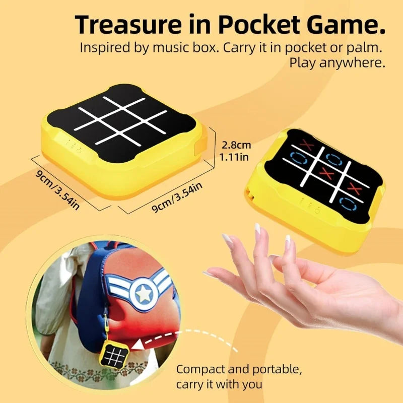 Portable l Electronic Tic-Tac-Toe Board