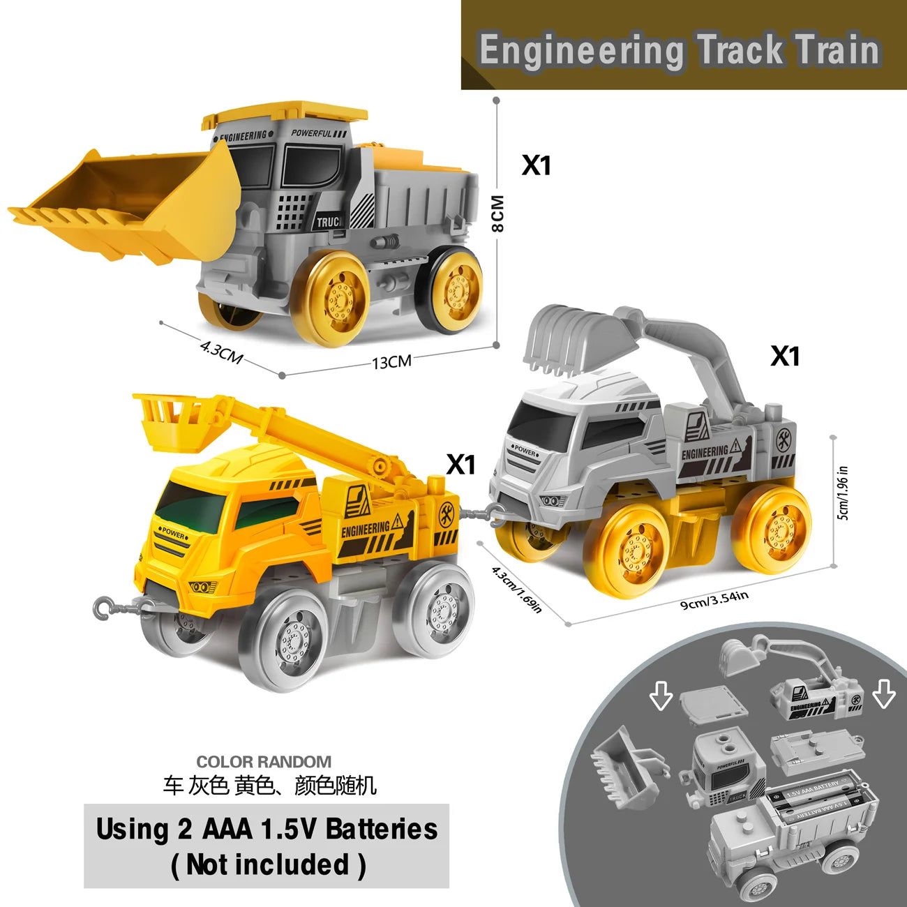 Magic Climbing  Electric Track Toy