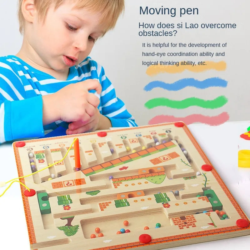 Children Magnetic  Puzzle Activity Board