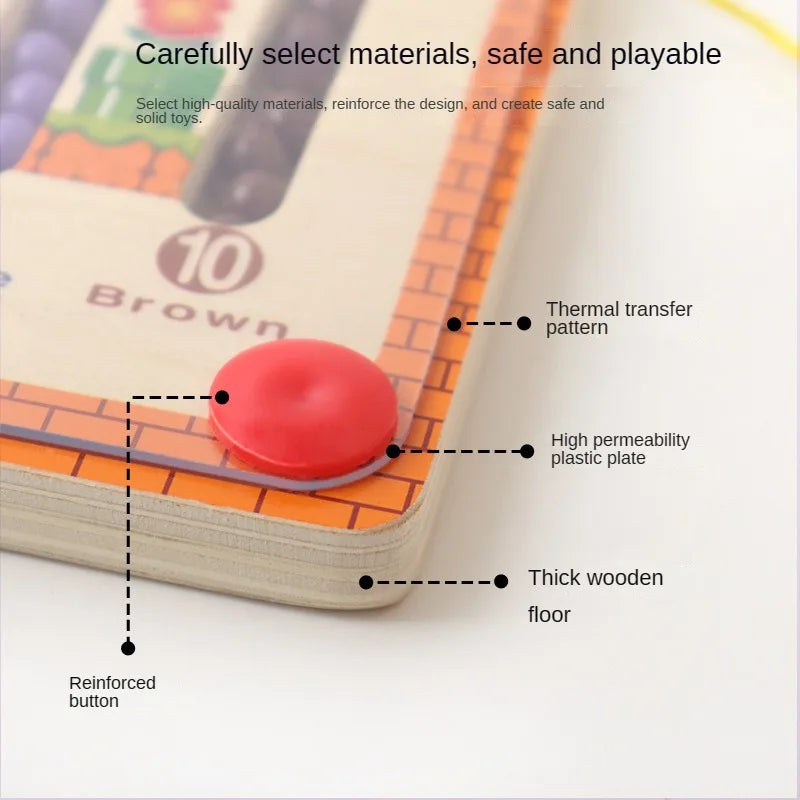 Children Magnetic  Puzzle Activity Board