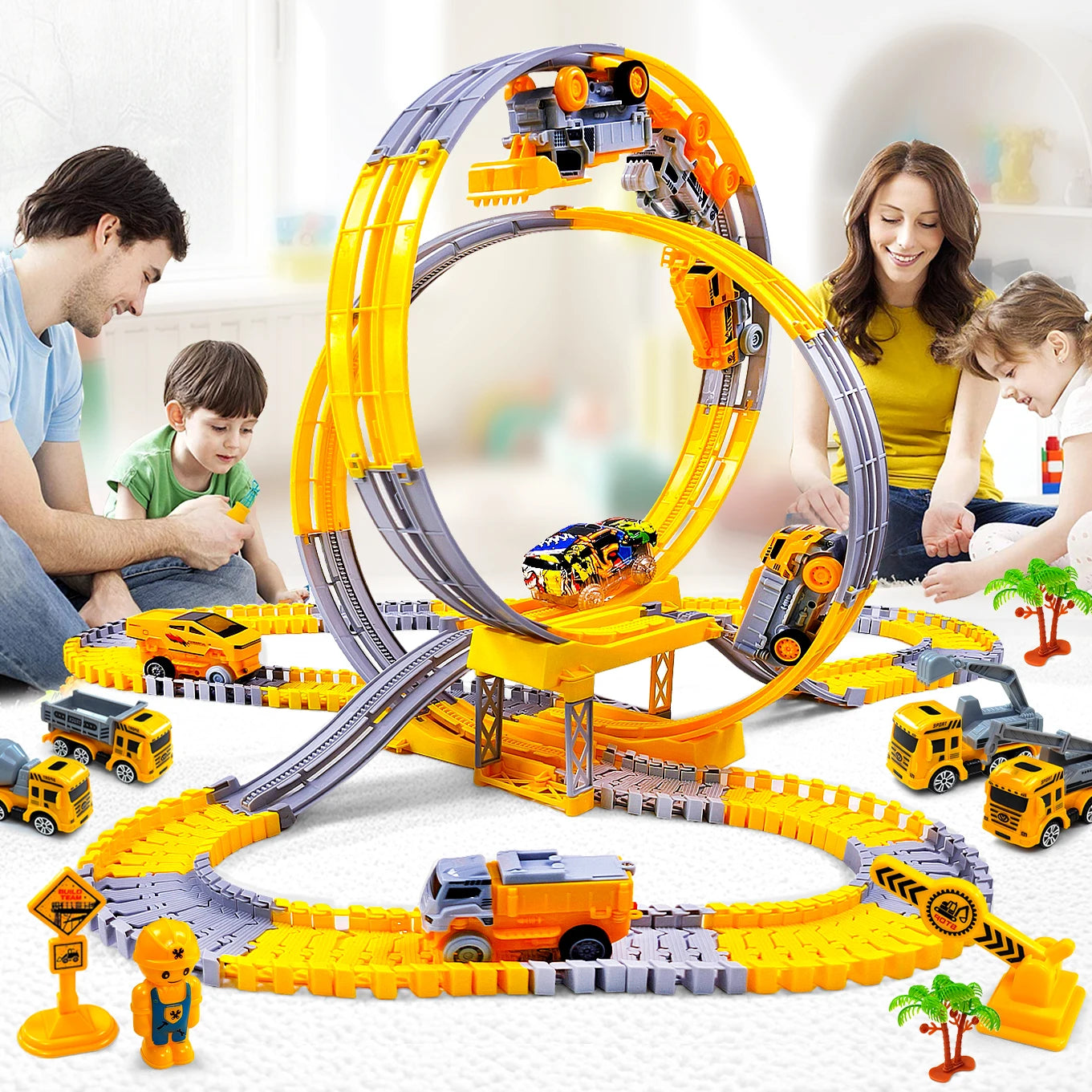 Magic Climbing  Electric Track Toy