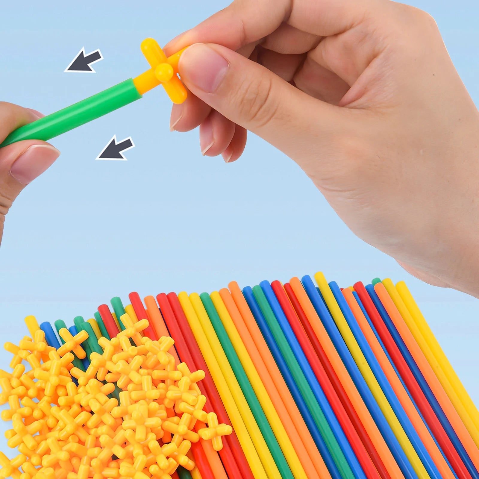 Soft Straw -Magic Smart Stick Puzzle